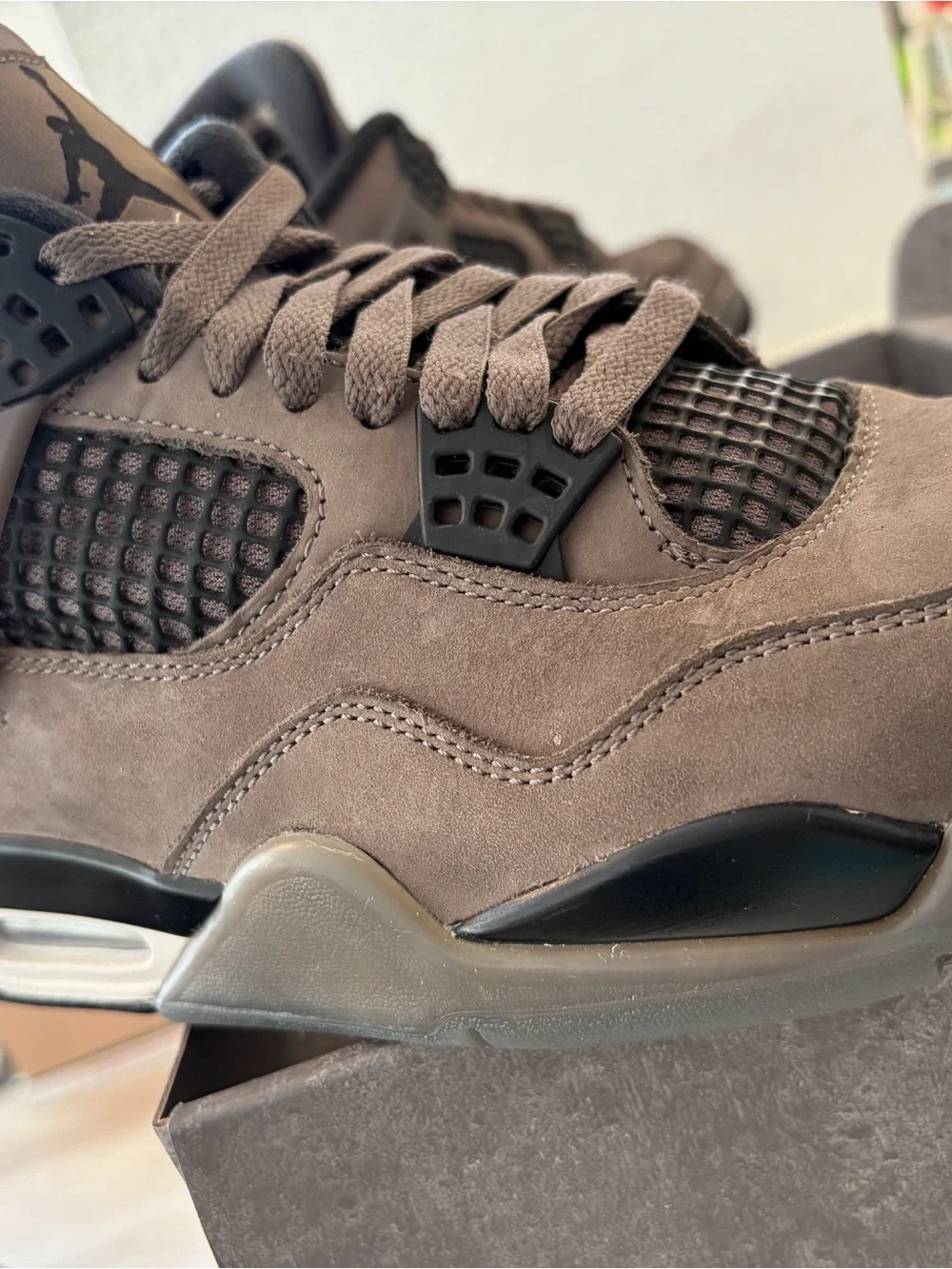 Jordan suede upper